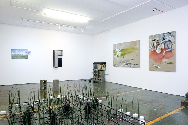 Image of exhibition installation titled Planetary Dysphoria