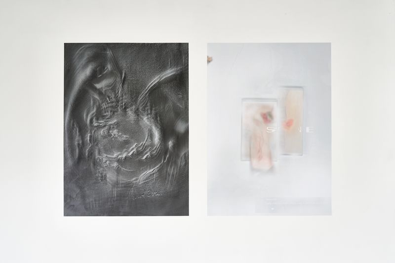 Shot of two posters on the wall