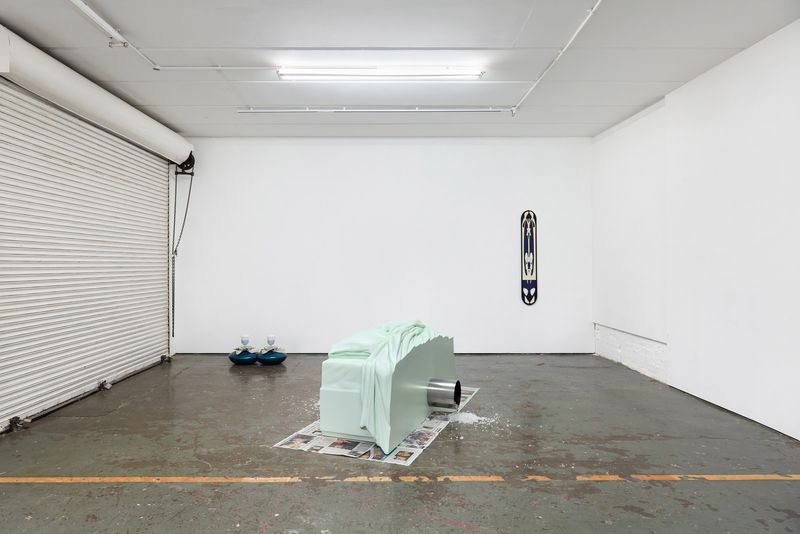 Overview of exhibition installation Everything at Once