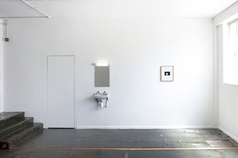 Installation shot of exhibition Mudlark