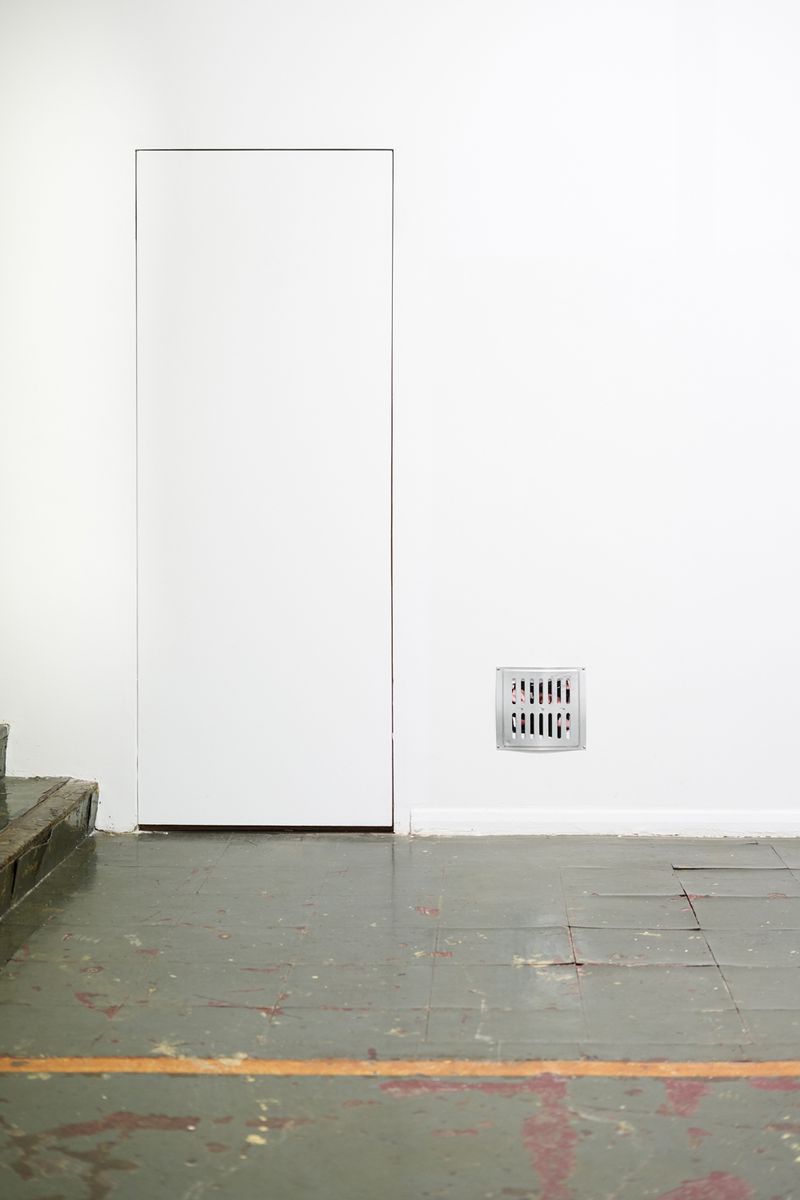 Installation shot of work by Beatrice Vorster